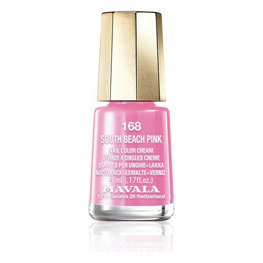 Nagellack nail color cream mavala 168-south beach pink (5