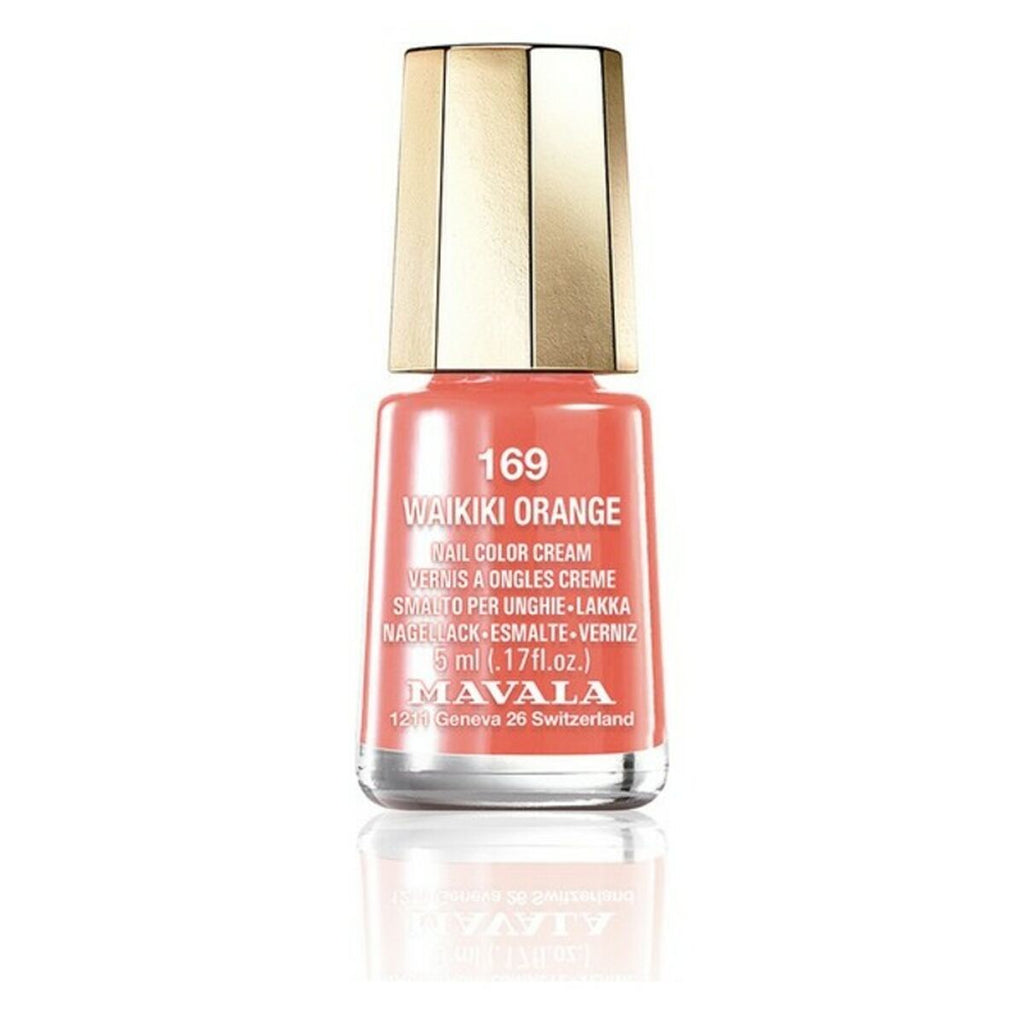 Nagellack nail color cream mavala 169-waikiki orange (5 ml)