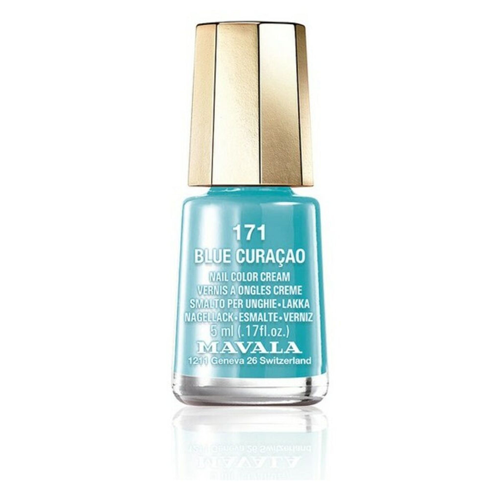 Nagellack nail color cream mavala 171-blue curaçao (5 ml)