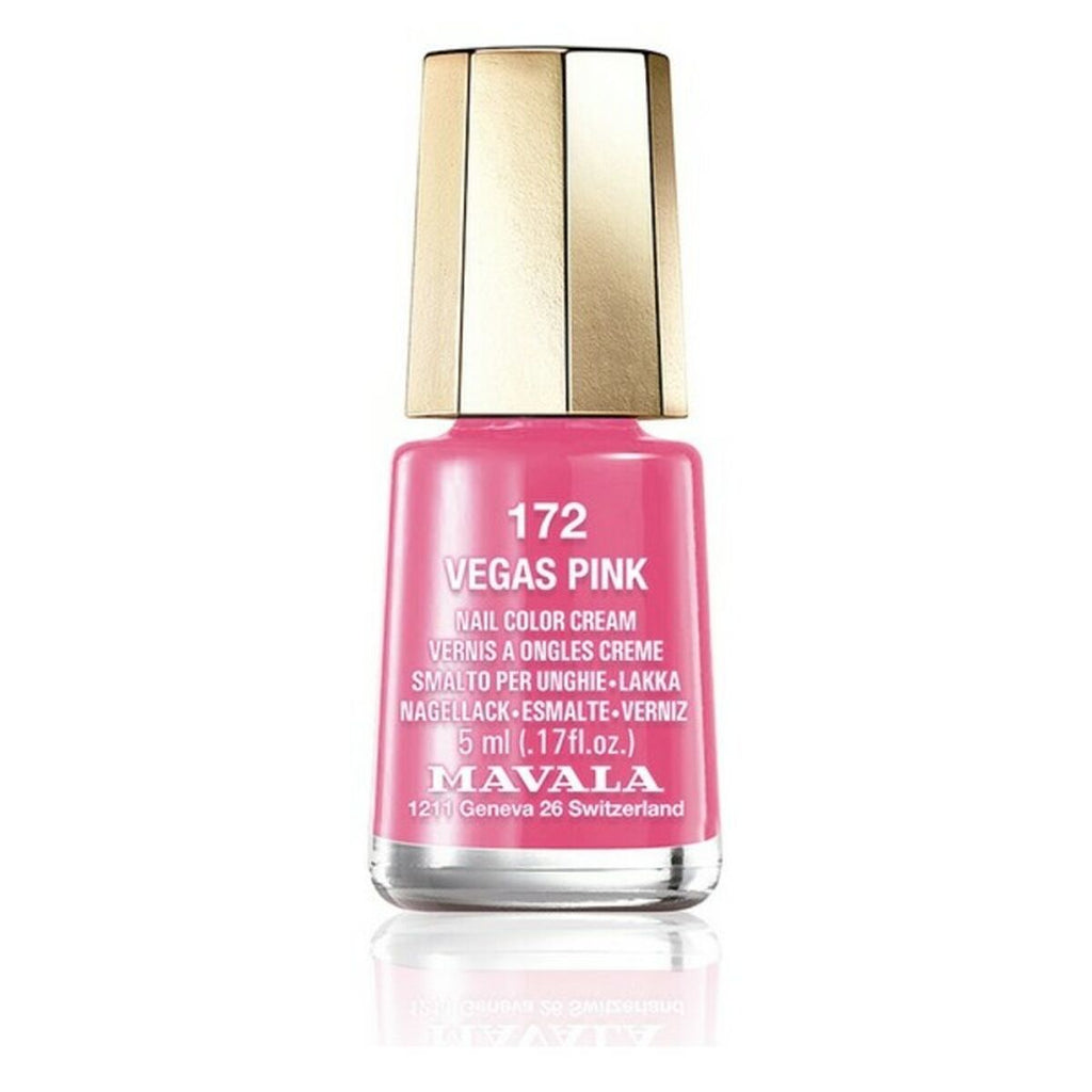 Nagellack nail color cream mavala 172-vegas pink (5 ml)