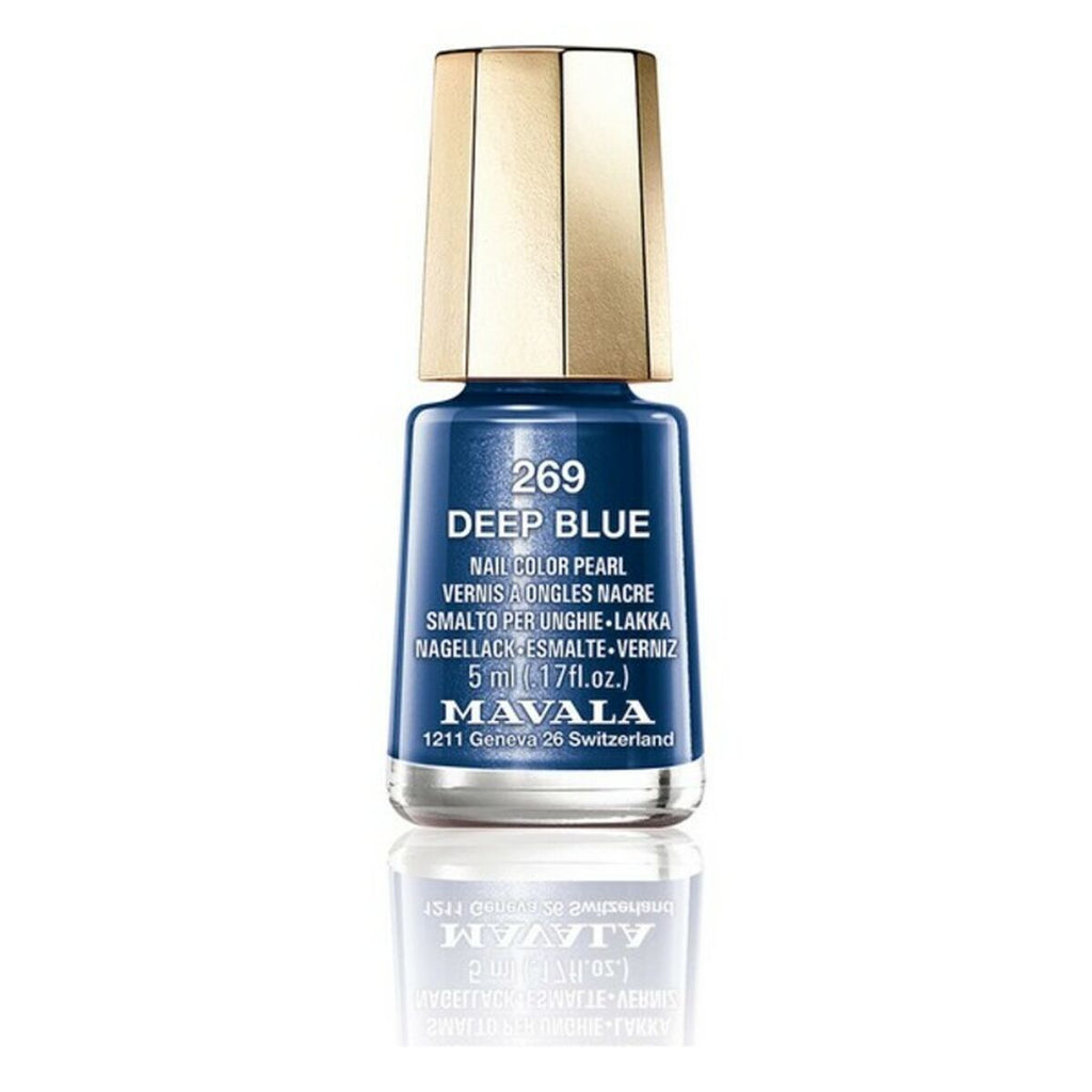 Nagellack nail color mavala 269-deep blue 5 ml - schönheit