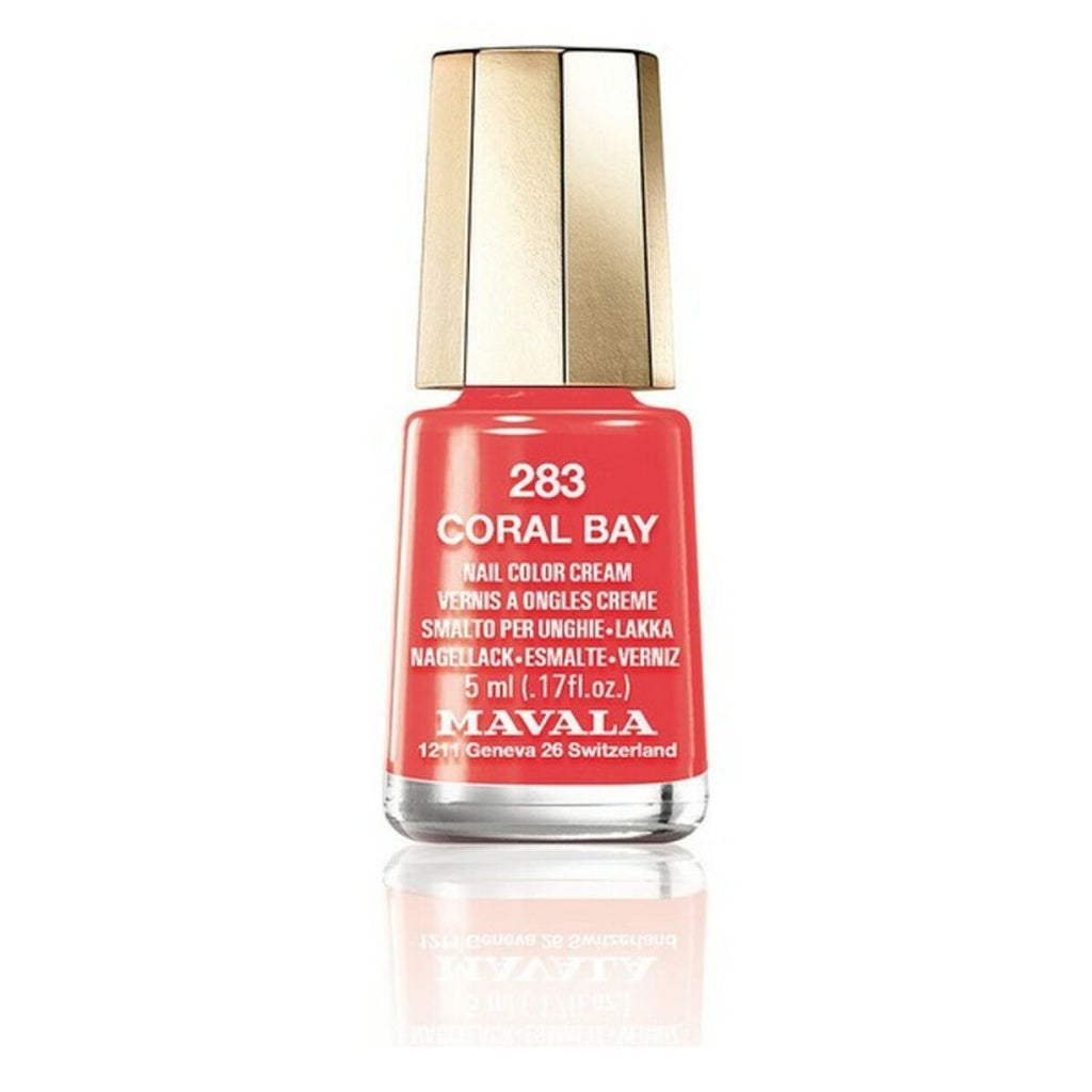 Nagellack nail color mavala 283-coral bay (5 ml)