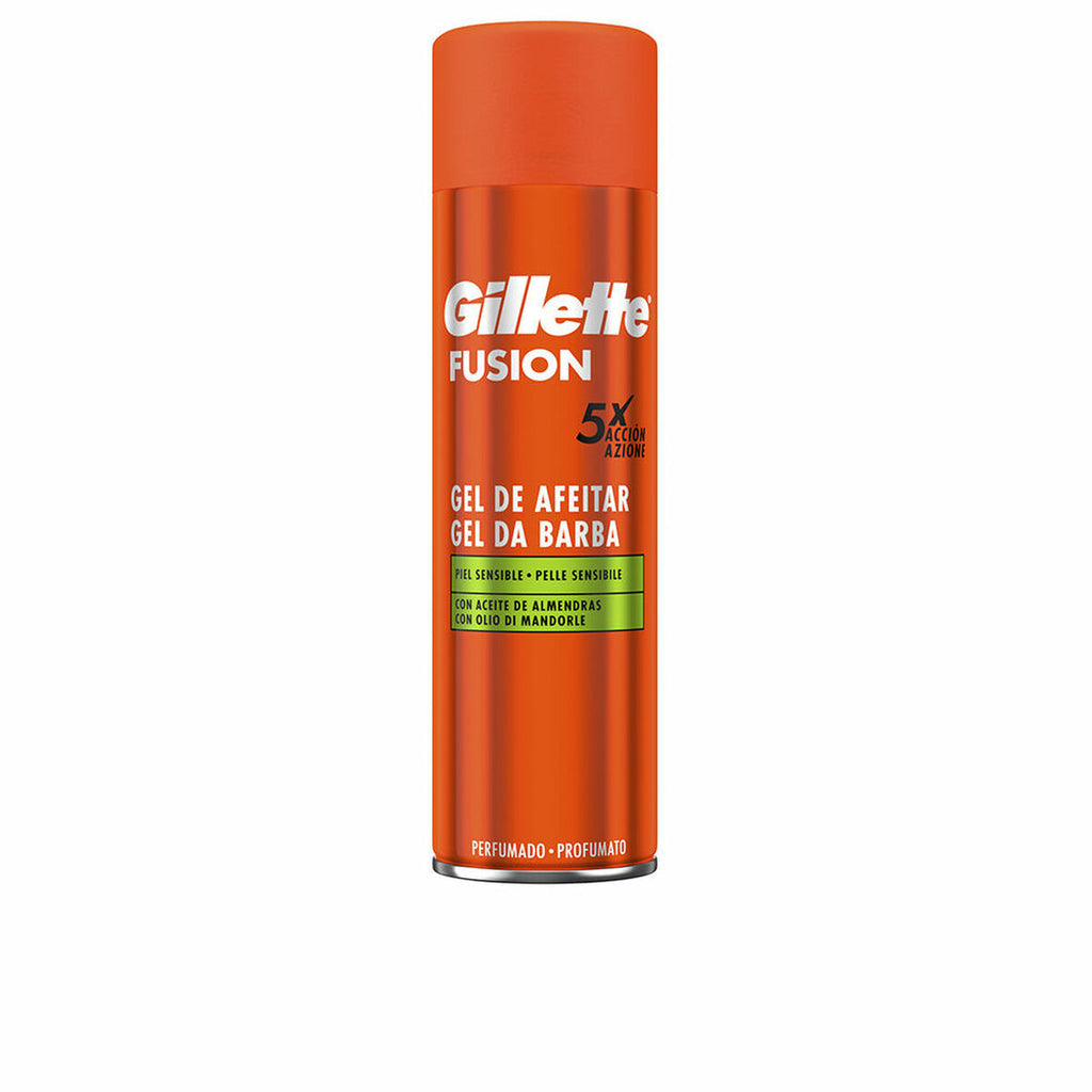 Rasiergel gillette fusion empfindliche haut 200 ml