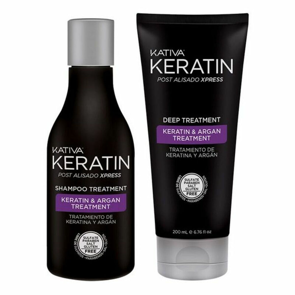 Keratin-behandlung kativa keratin post (2 pcs) - schönheit