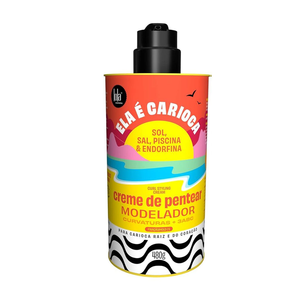 Hairstyling creme lola cosmetics ela é carioca 3abc 480 g