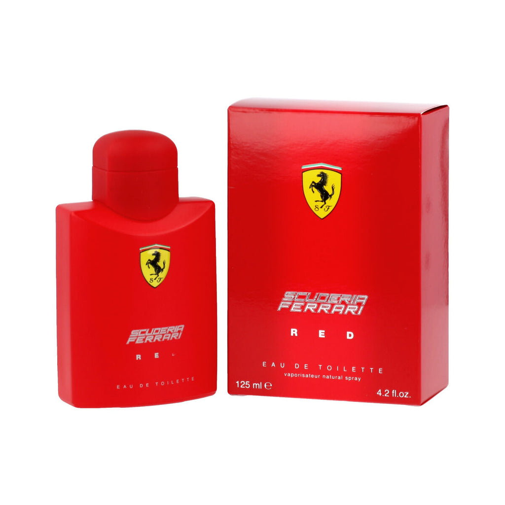 Herrenparfüm ferrari edt scuderia red 125 ml - schönheit