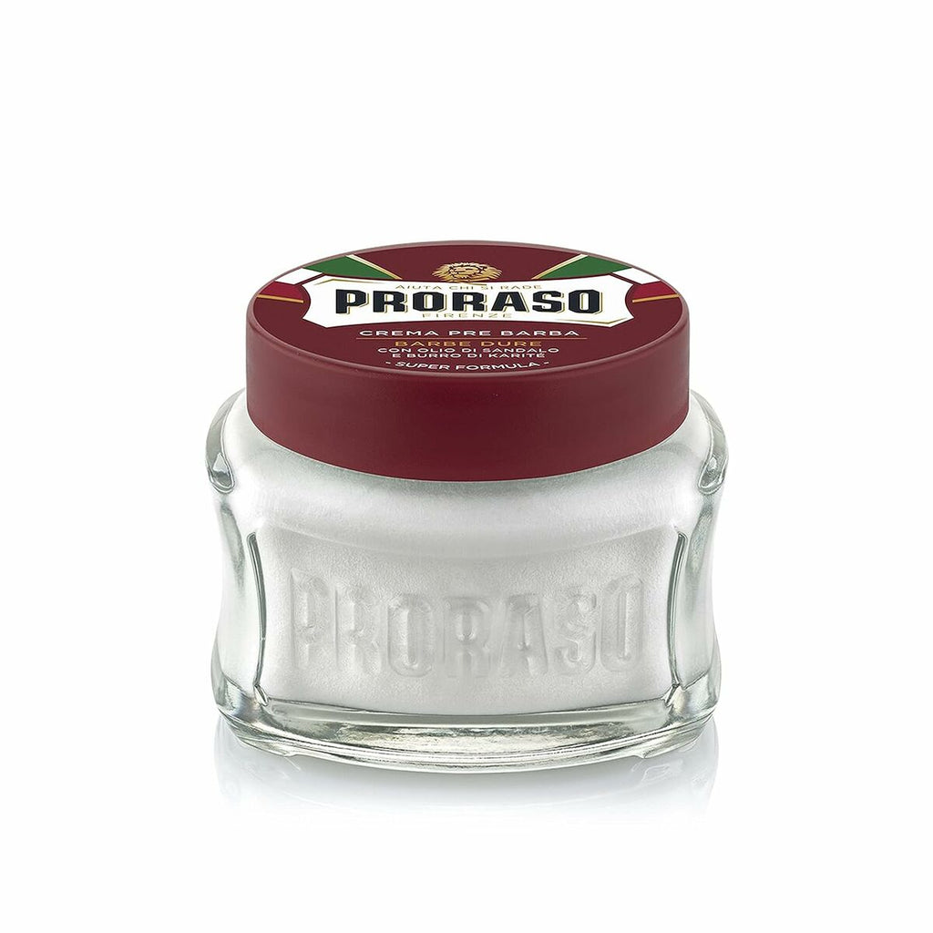 Creme vor der rasur proraso barbe dure 100 ml - schönheit