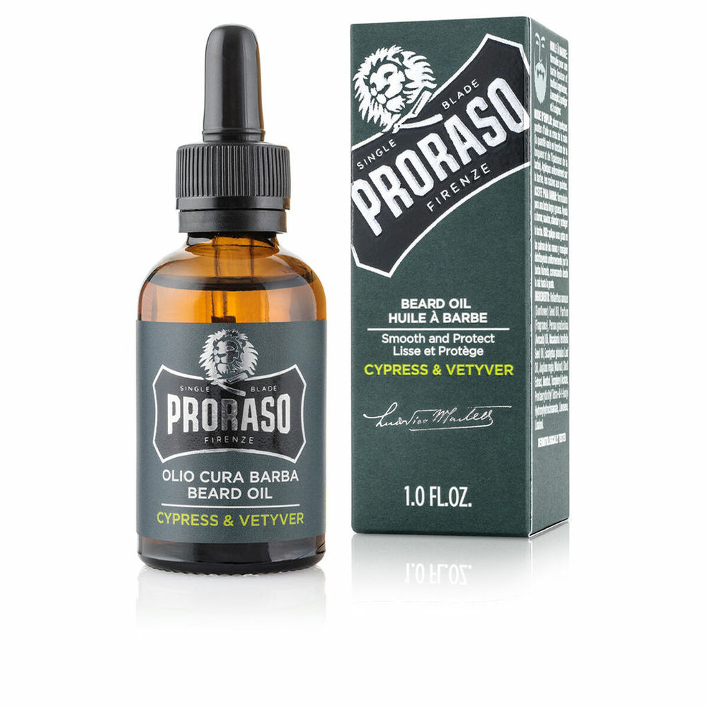 Bart-öl proraso cypress & vetyver 180 ml 30 g - schönheit