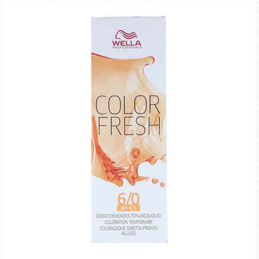 Zeitlich begrenzter farbstoff color fresh wella nº 6.0 (75