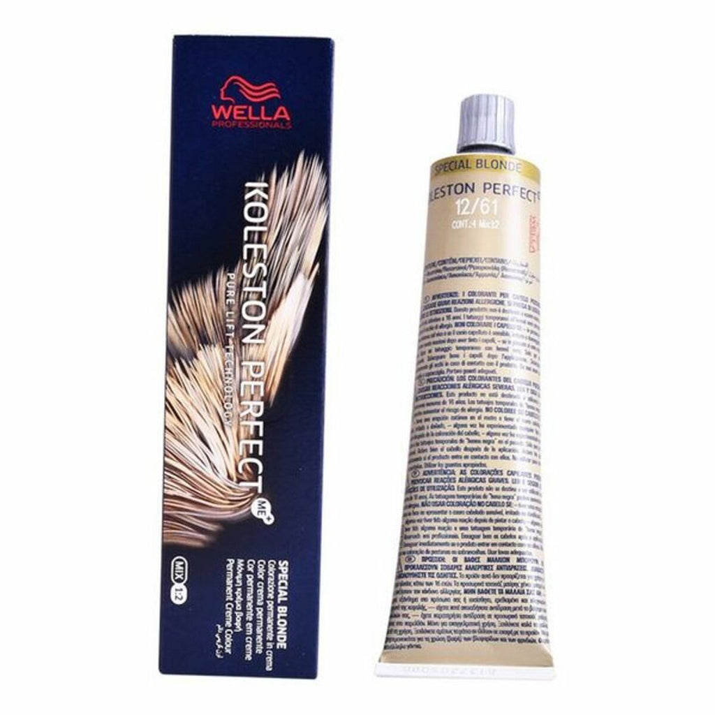 Dauerfärbung special blonde wella (60 ml) - schönheit