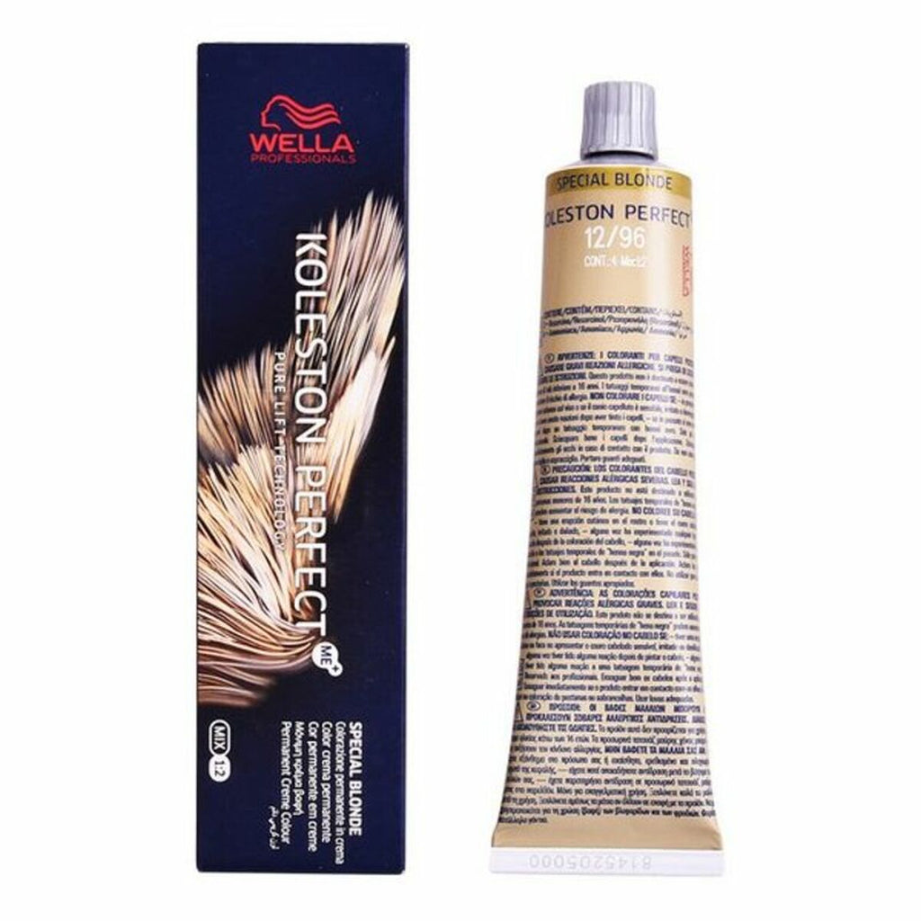 Dauerfärbung special blonde wella (60 ml) - schönheit