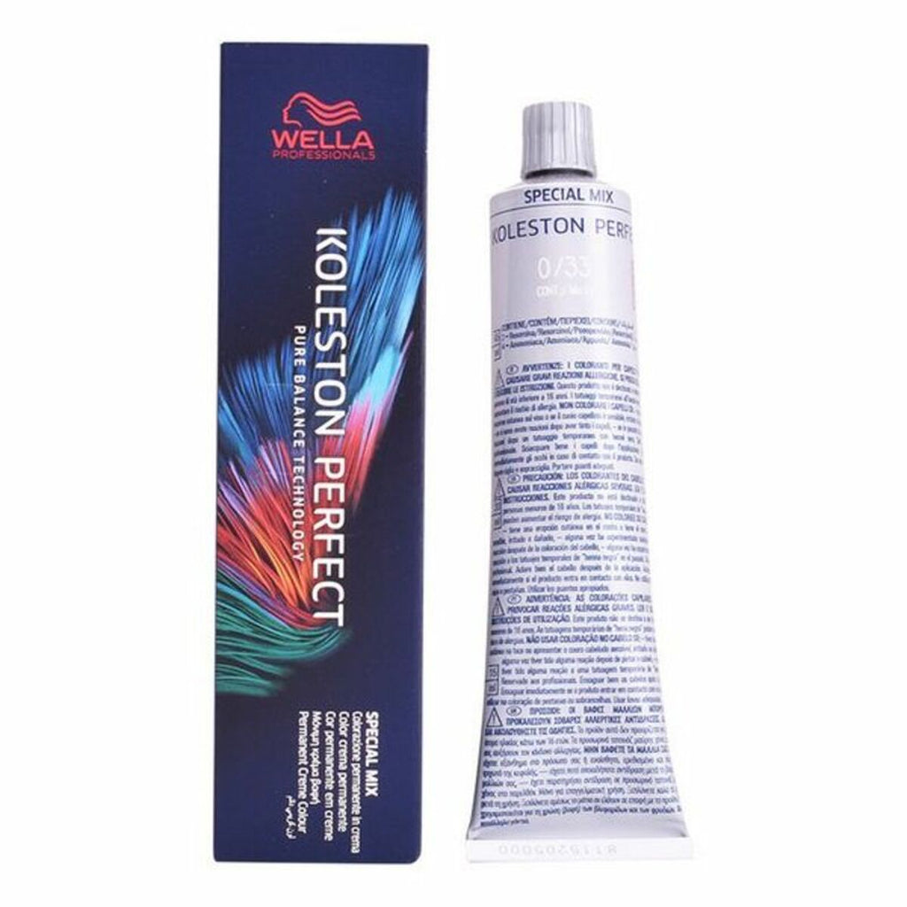 Dauerfärbung special mix wella (60 ml) - schönheit