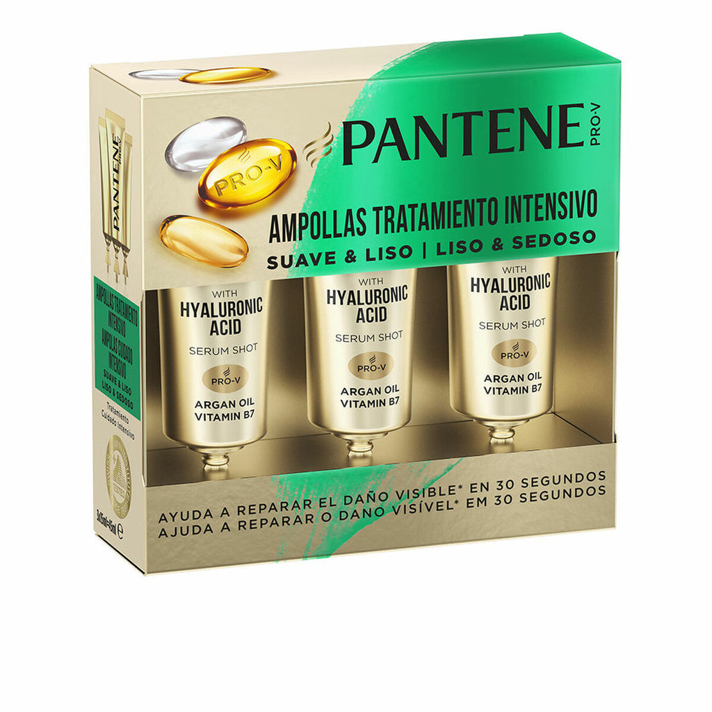 Glättende haarbehandlung pantene 30 seconds ampullen 3 x