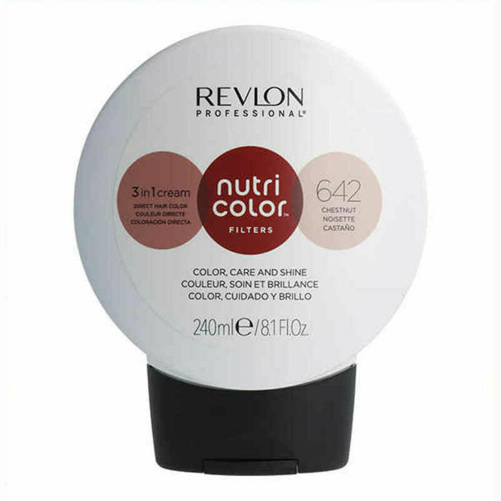 Dauerfärbung nutri color revlon 642 kastanie 240 ml (240