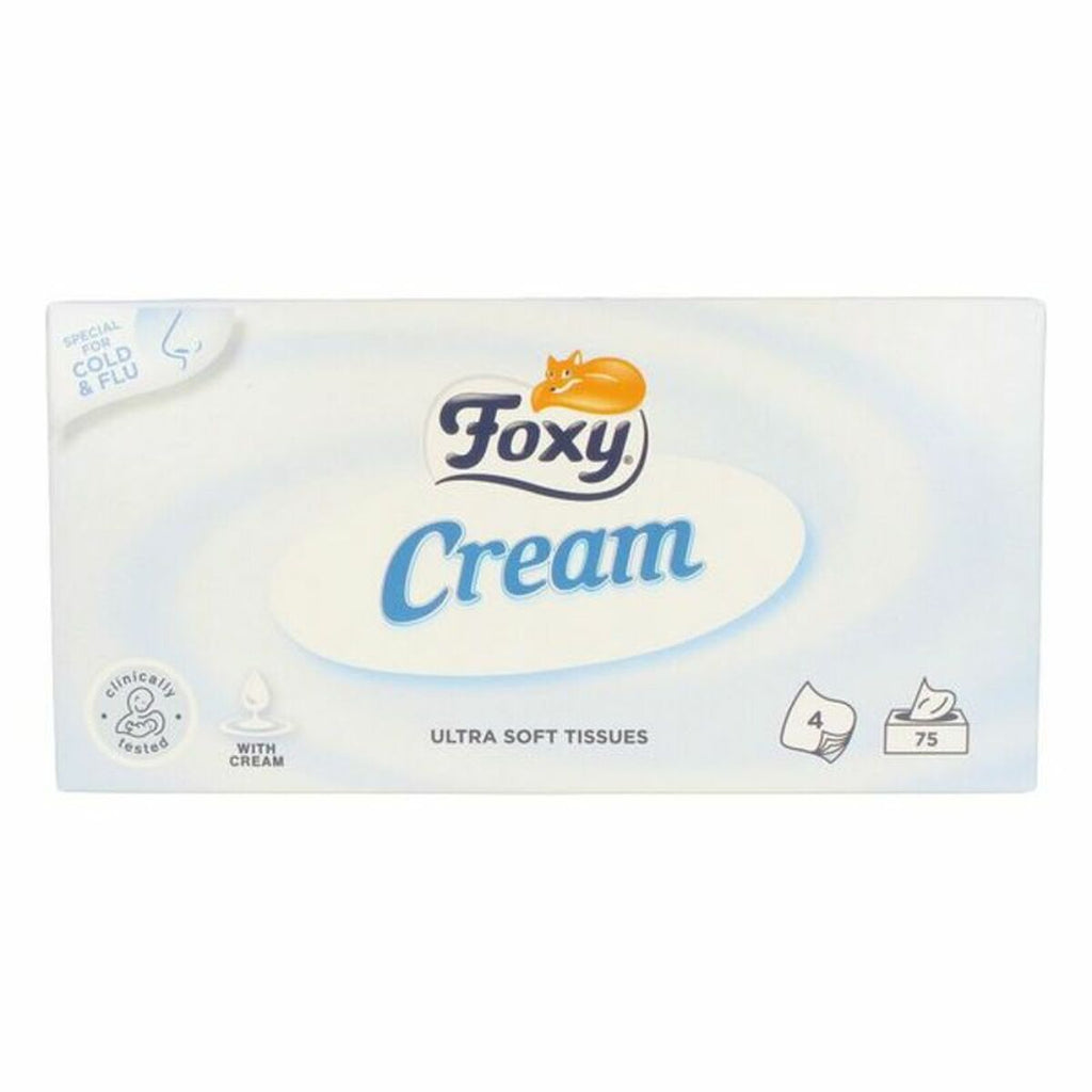 Papiertaschentücher facial cream foxy sensible haut (75