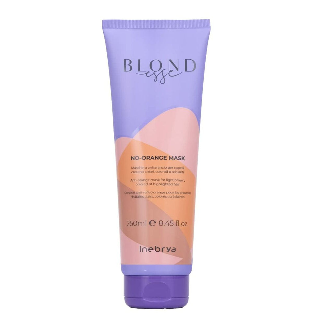 Haarmaske inebrya blondesse anti-orange behandlung 250 ml