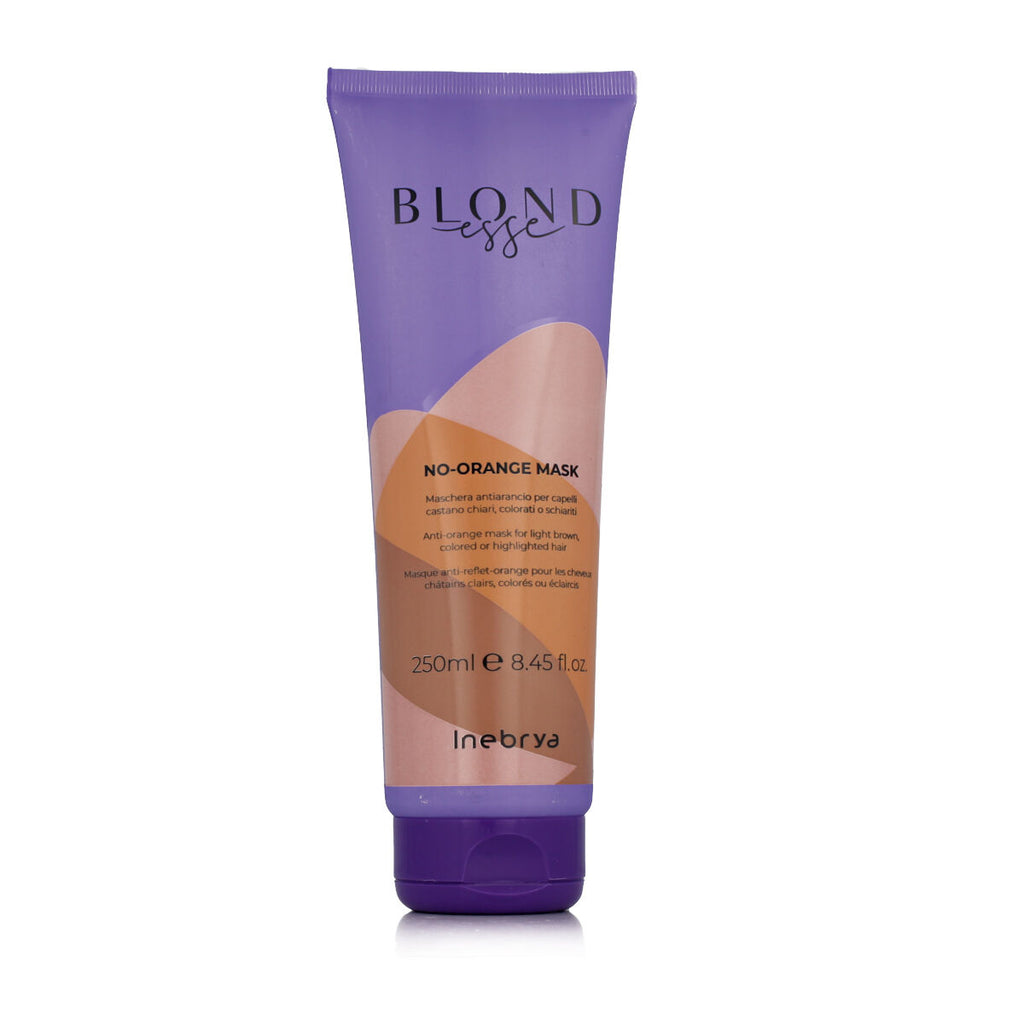 Haarmaske inebrya blondesse anti-orange behandlung 250 ml