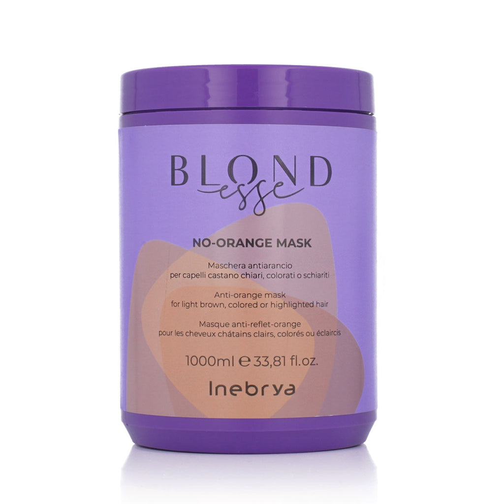 Haarmaske inebrya blondesse no-orange mask 1 l - schönheit