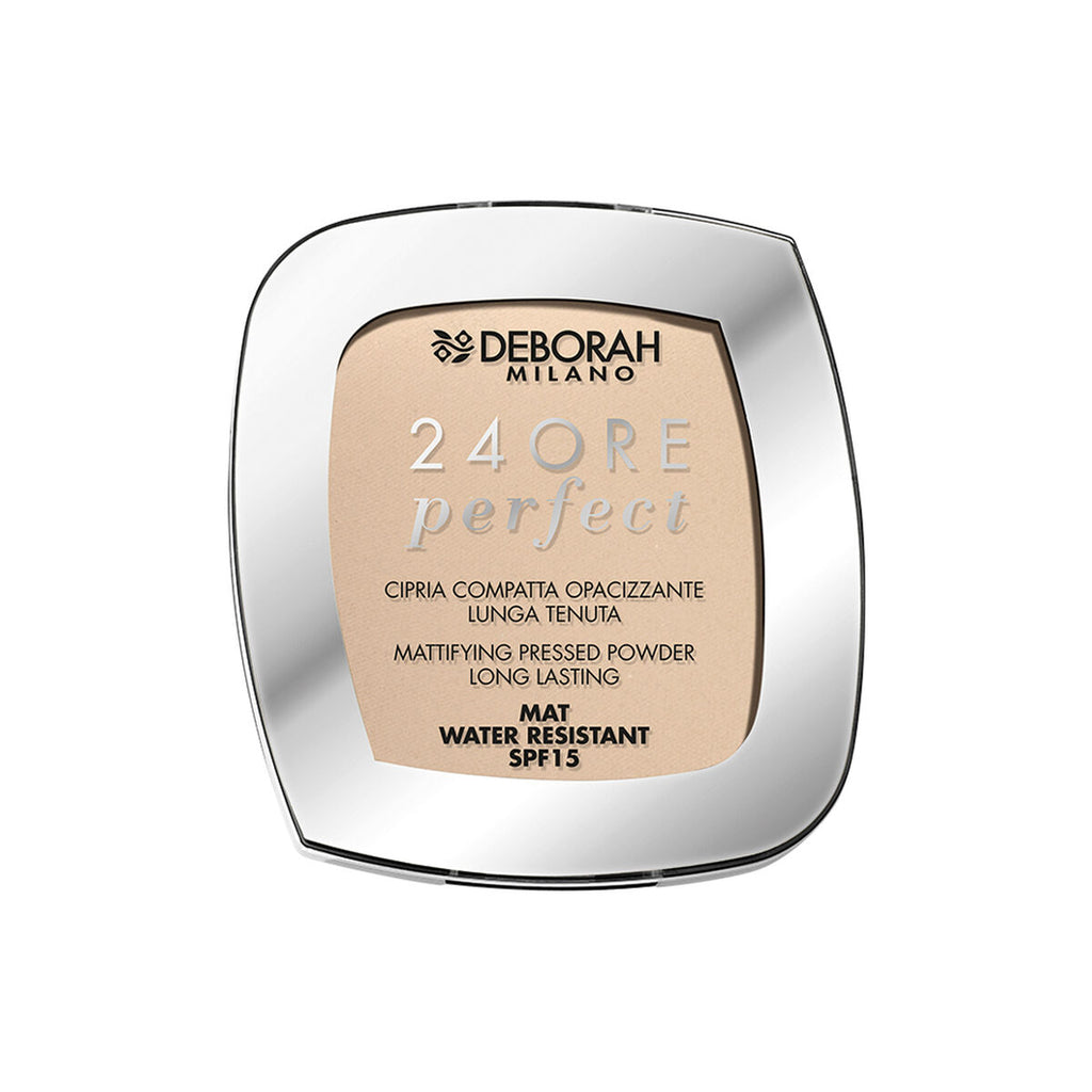 Kompaktpuder deborah 24ore perfect nº 01 light beige spf