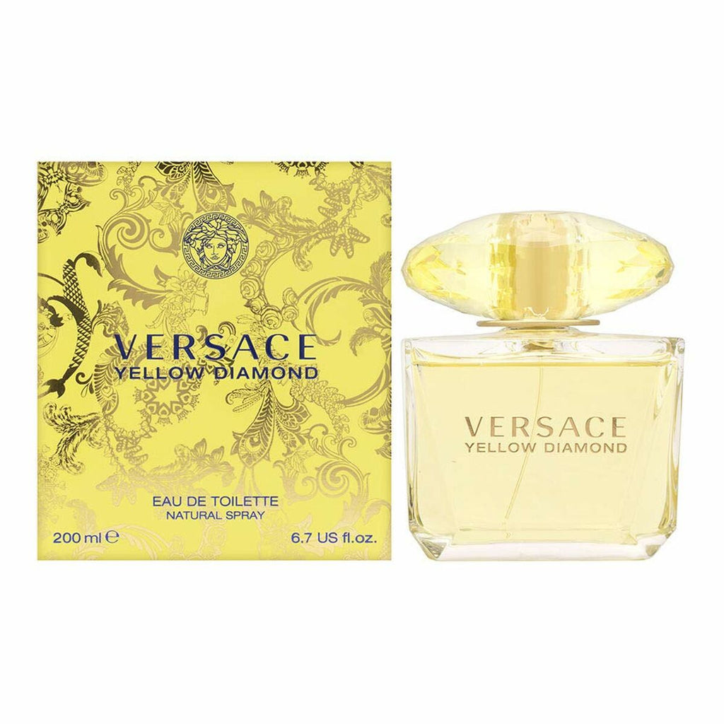 Damenparfüm versace edt yellow diamond 200 ml - schönheit