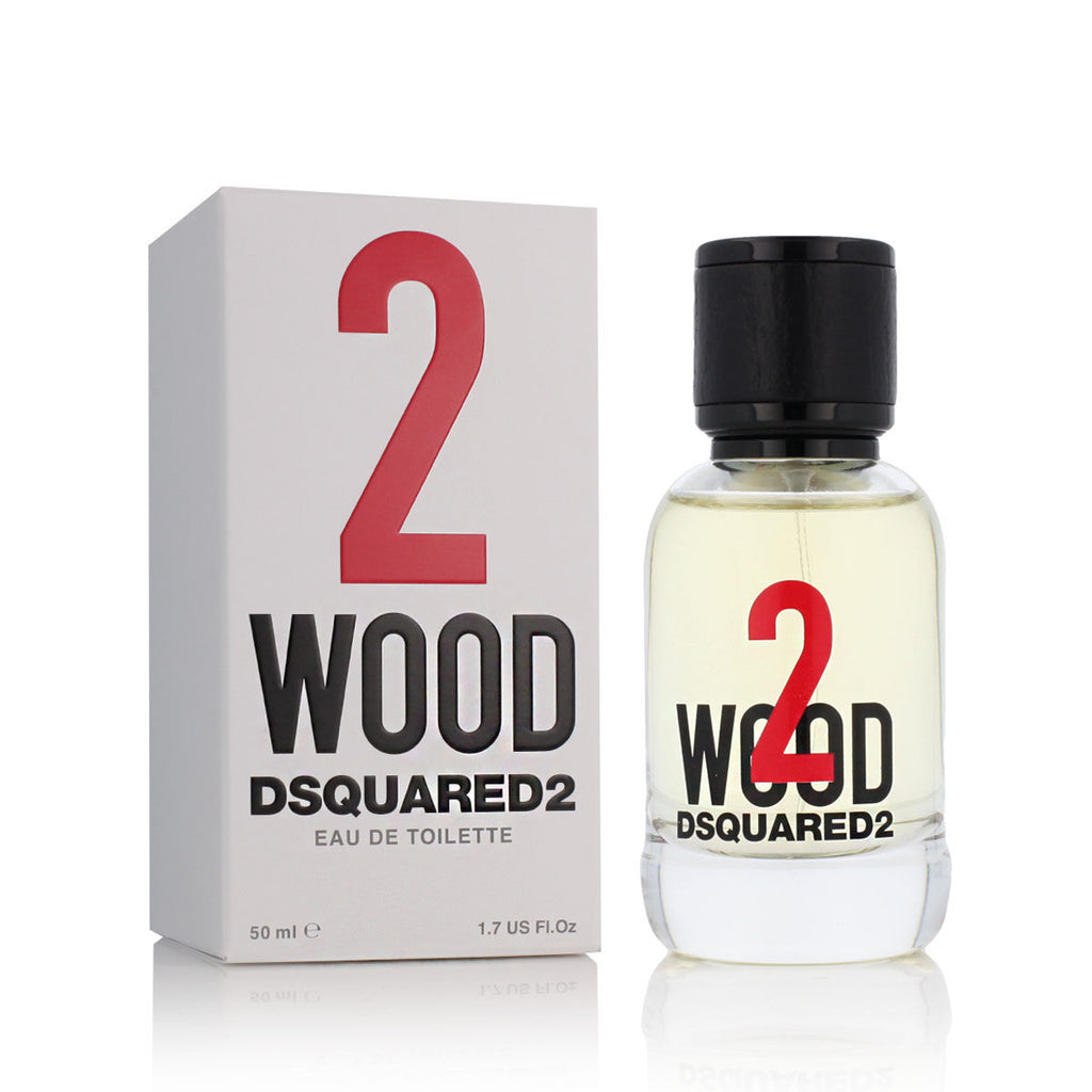 Unisex-parfüm dsquared2 edt 2 wood 50 ml - schönheit