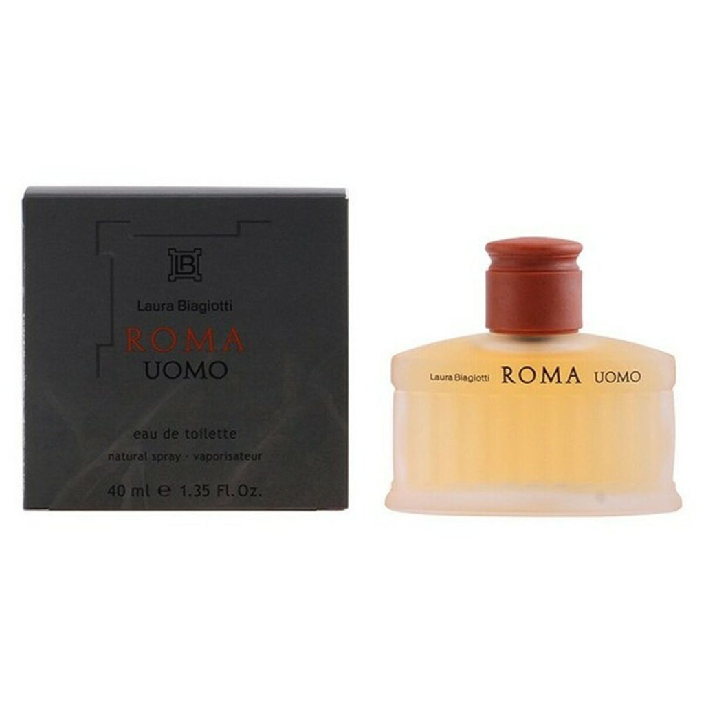 Herrenparfüm roma uomo laura biagiotti f11a000n edt 40 ml