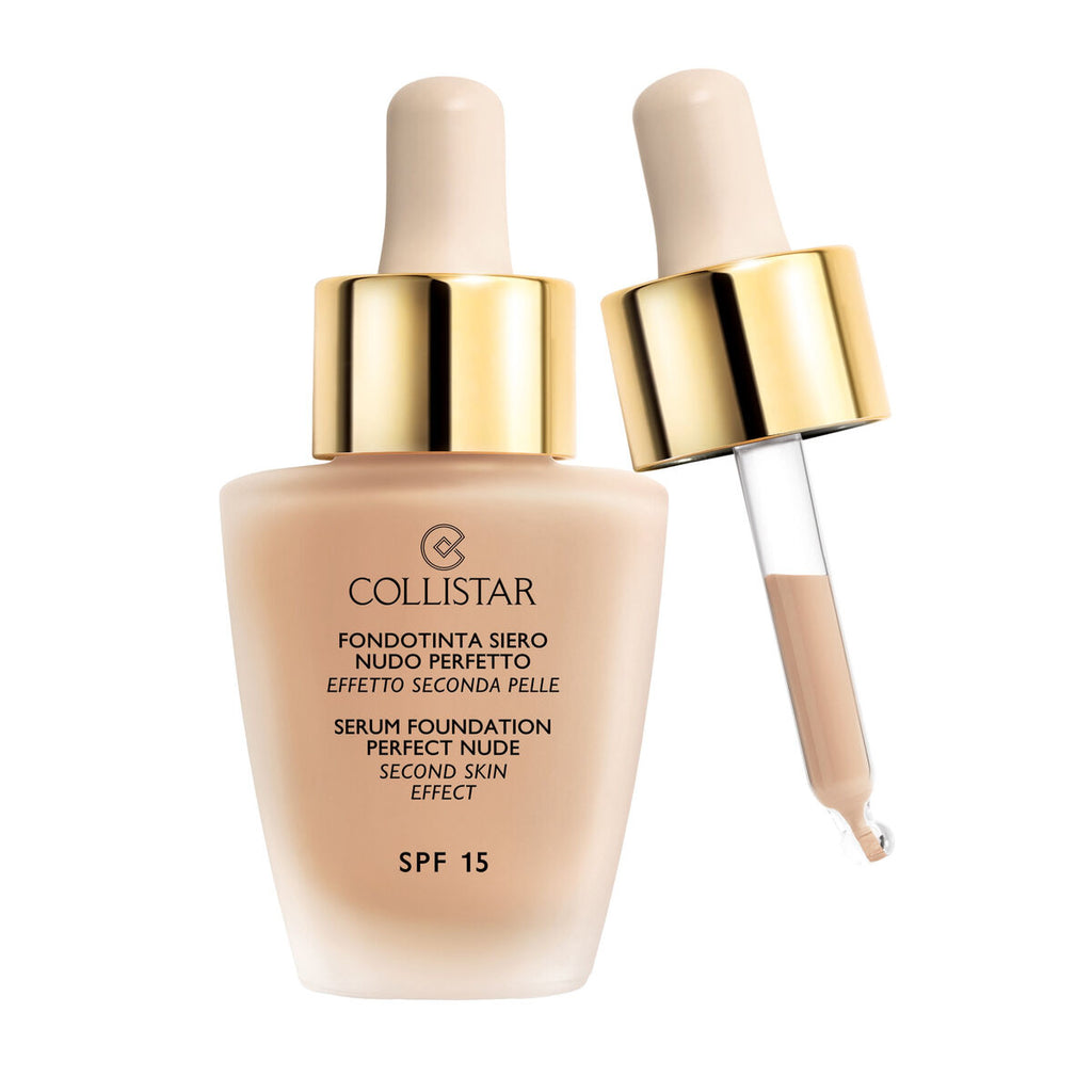 Fluid makeup basis collistar perfect nude nº 4 sand spf 15