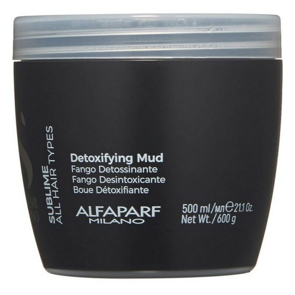 Haarmaske semi di lino sublime detoxifying mud alfaparf