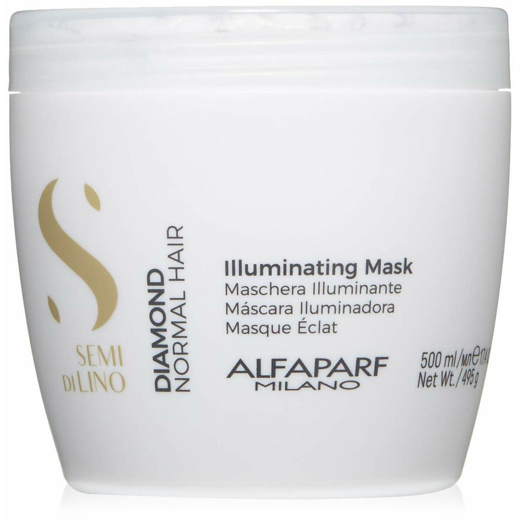 Aufbau-gesichtsmaske alfaparf milano semi di lino diamond