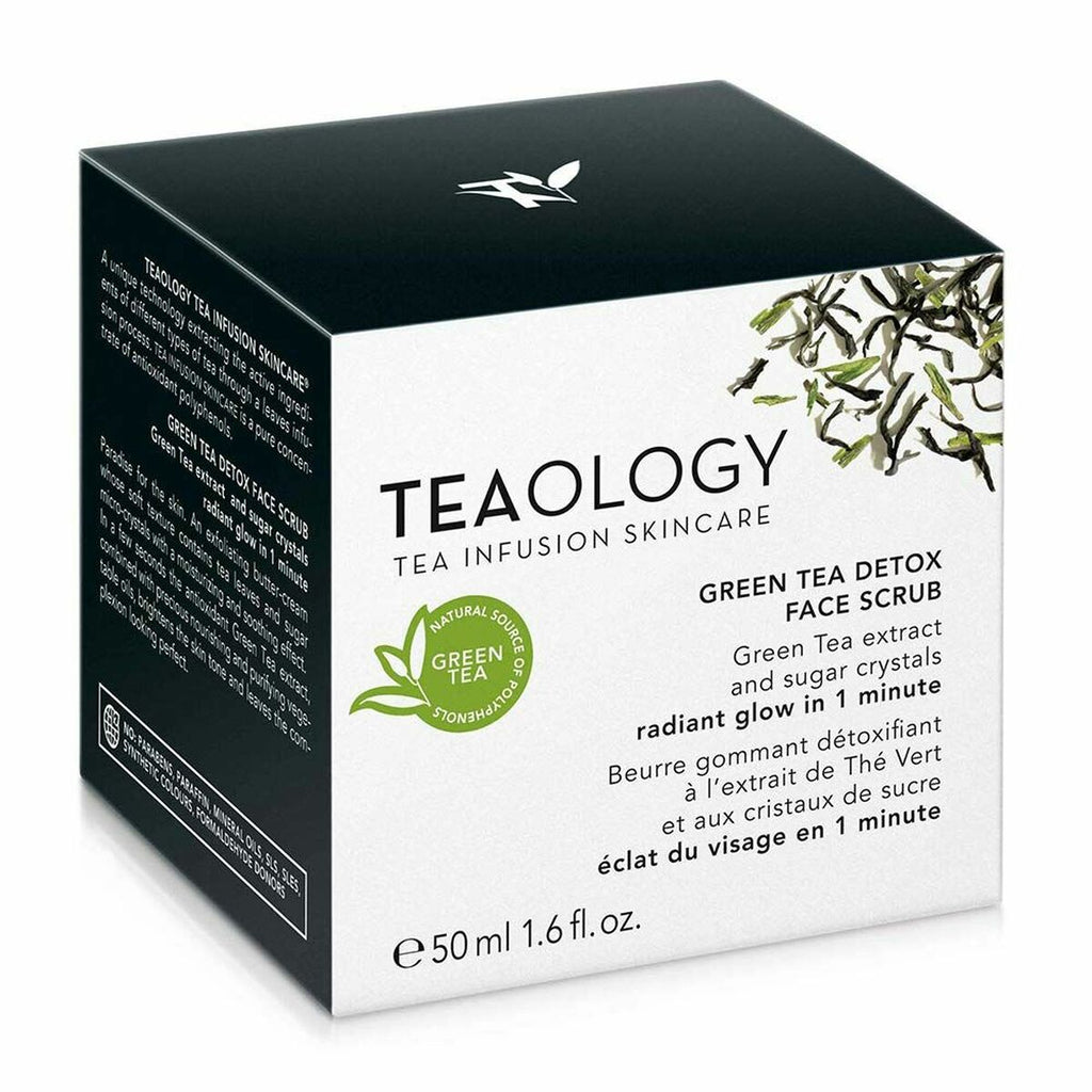 Peeling-maske teaology grüner tee zucker entgiftend (50