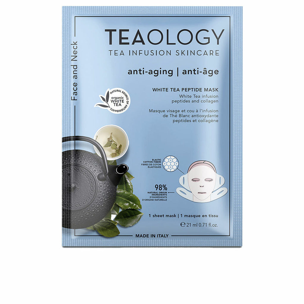 Gesichtsmaske teaology hals anti-aging weisser tee 21 ml