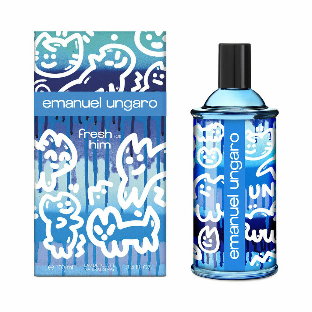 Herrenparfüm emanuel ungaro edt fresh for him 100 ml