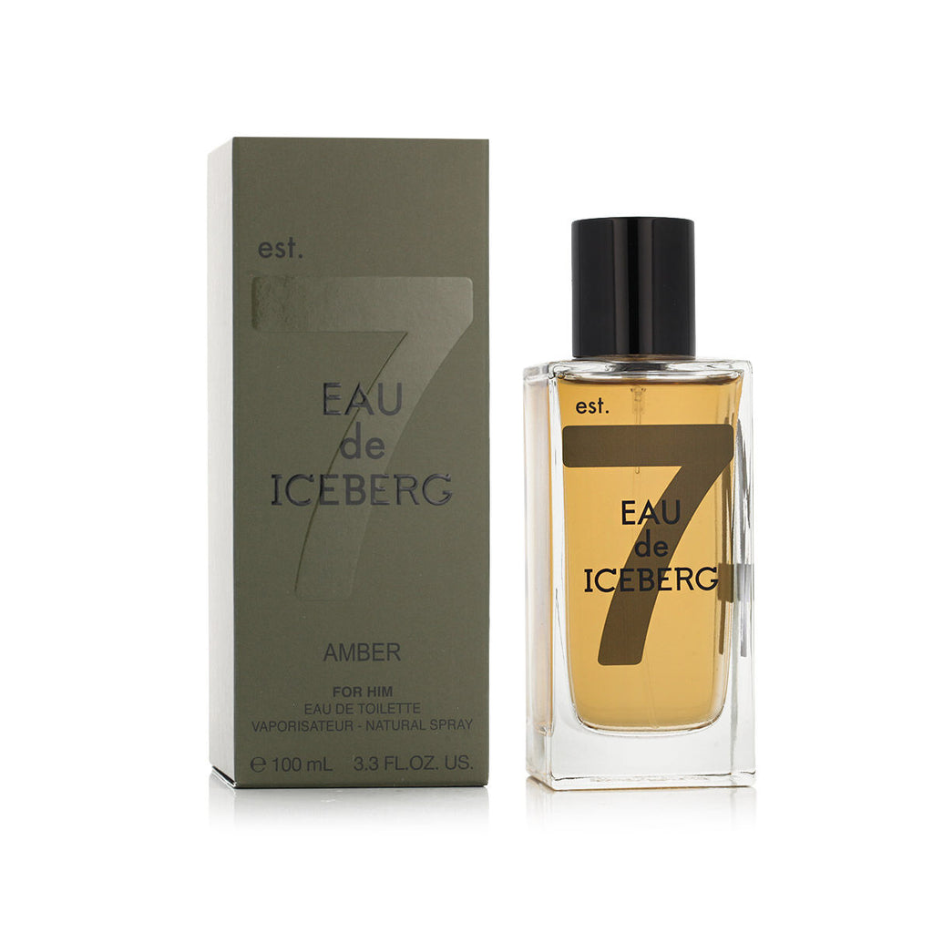 Herrenparfüm iceberg eau de amber edt 100 ml - schönheit