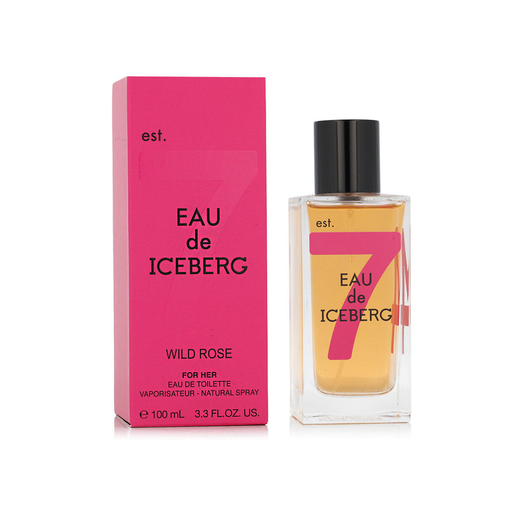 Damenparfüm iceberg edt eau de wild rose 100 ml