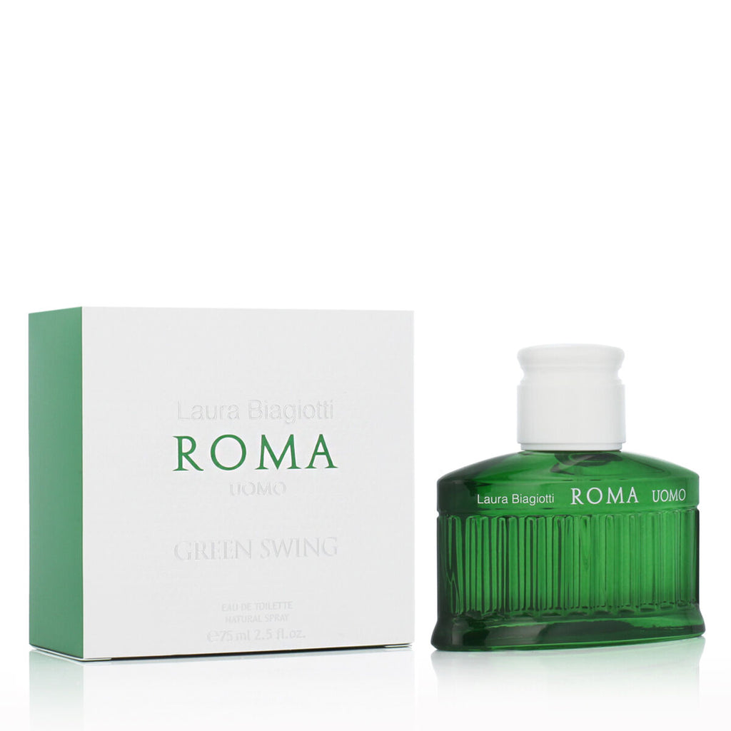 Herrenparfüm laura biagiotti roma uomo green swing edt 75