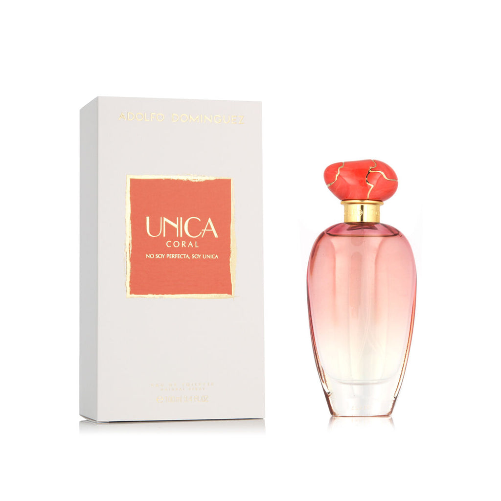 Damenparfüm adolfo dominguez unica coral edt 100 ml