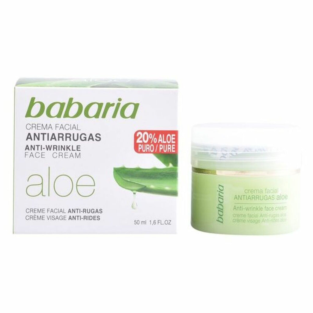 Anti-falten creme aloe vera babaria (50 ml) 50 ml