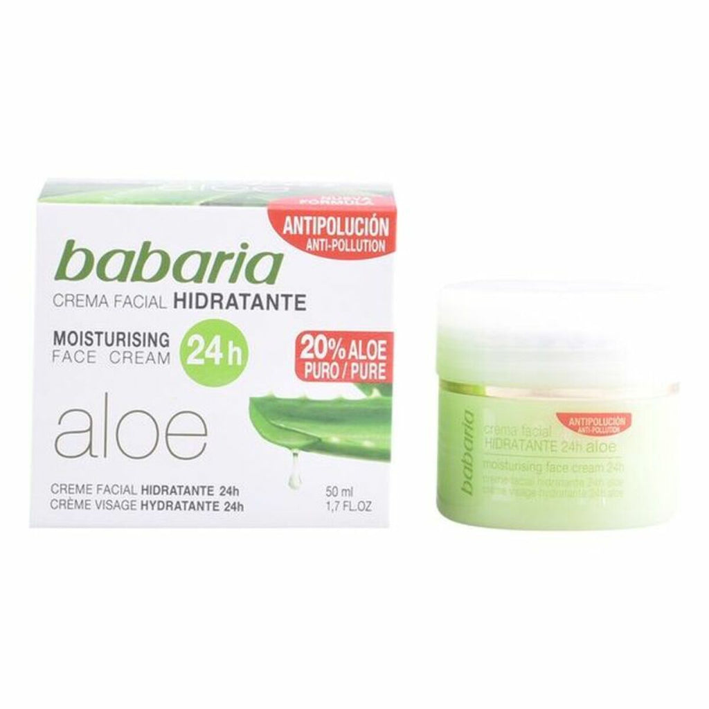 Nährende gesichtscreme aloe vera babaria (50 ml) 50 ml