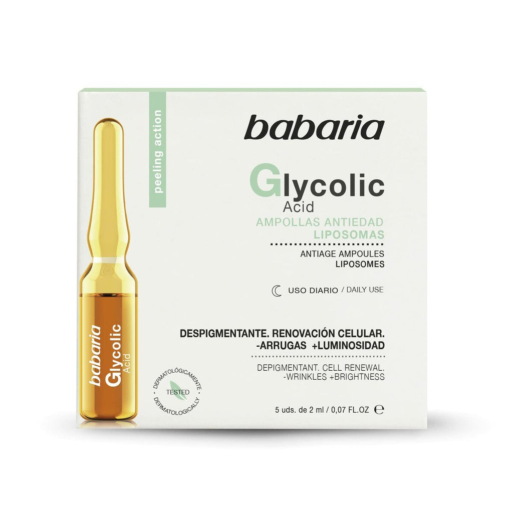 Ampullen babaria glykolsäure (5 x 2 ml) - schönheit