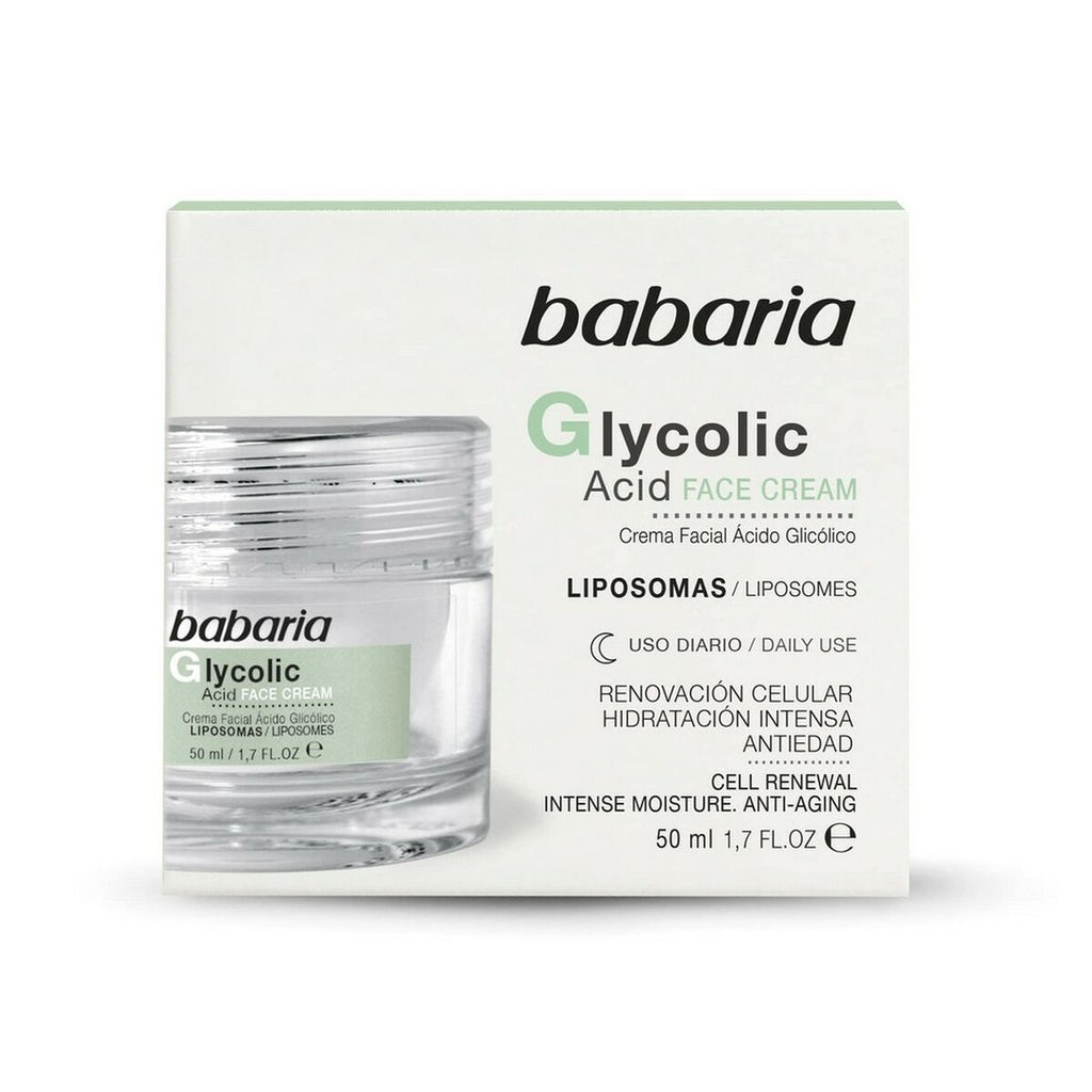 Regenerierende creme babaria glycolic acid glykolsäure 50