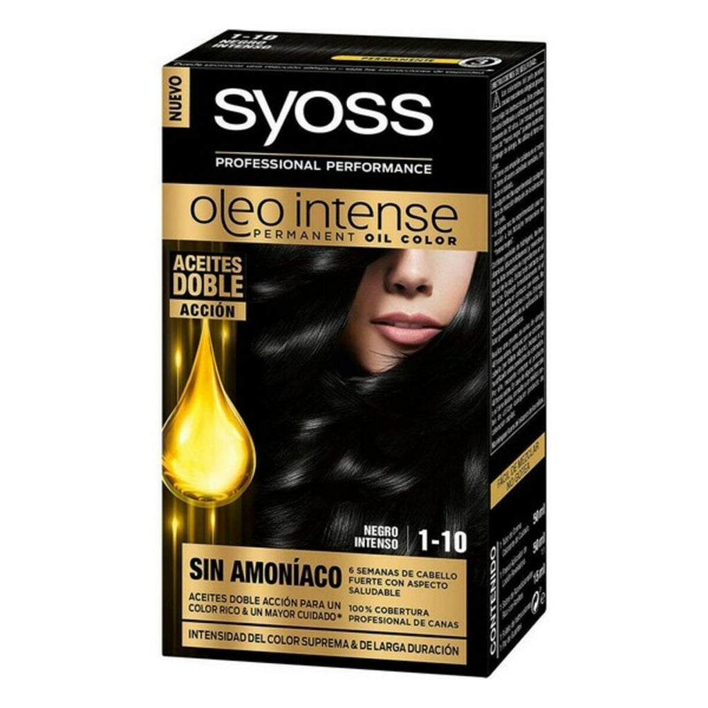 Dauerfärbung syoss olio intense ohne ammoniak nº 1,10