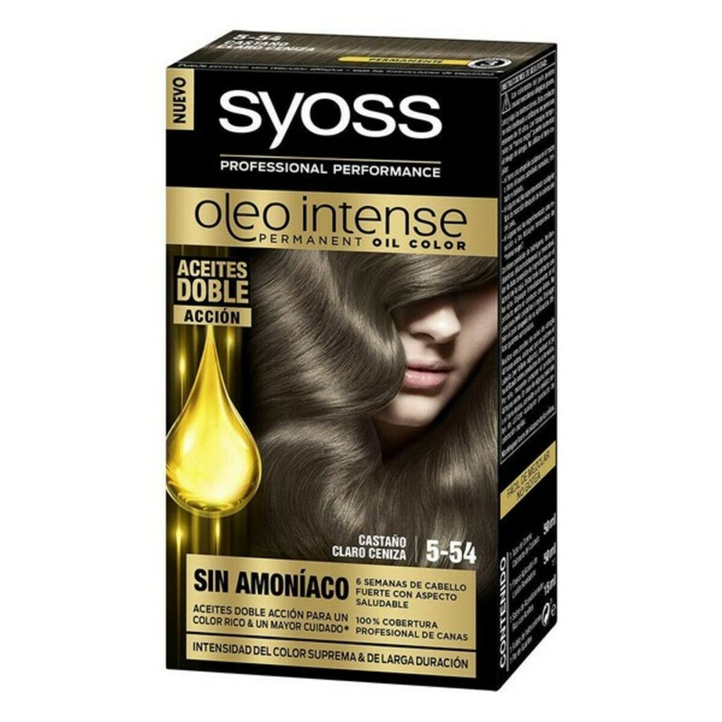 Dauerfärbung syoss olio intense ohne ammoniak nº 5,54