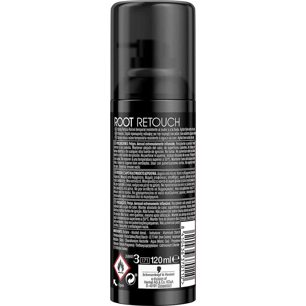 Spray zur behandlung der haarwurzeln schwarzkopf rojo