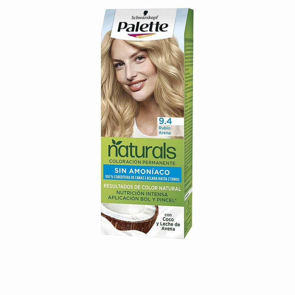 Dauerfärbung schwarzkopf palette natural nº 9.4