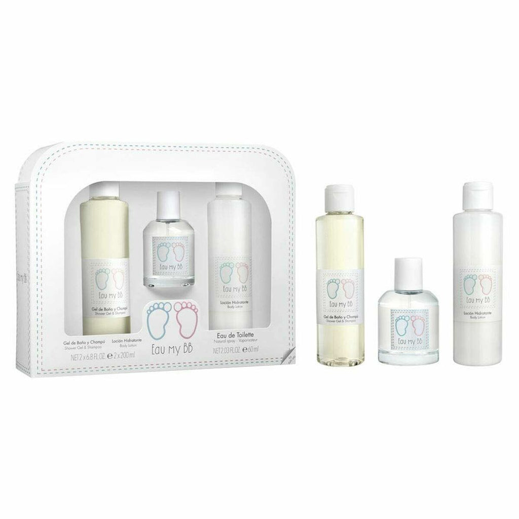 Set mit kinderparfüm eau my bb edt 60 ml 3 stücke