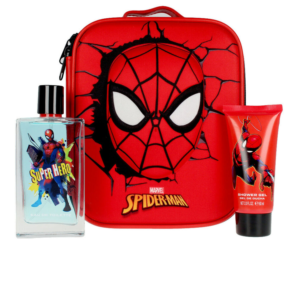 Set mit kinderparfüm marvel spiderman edt 3 stücke