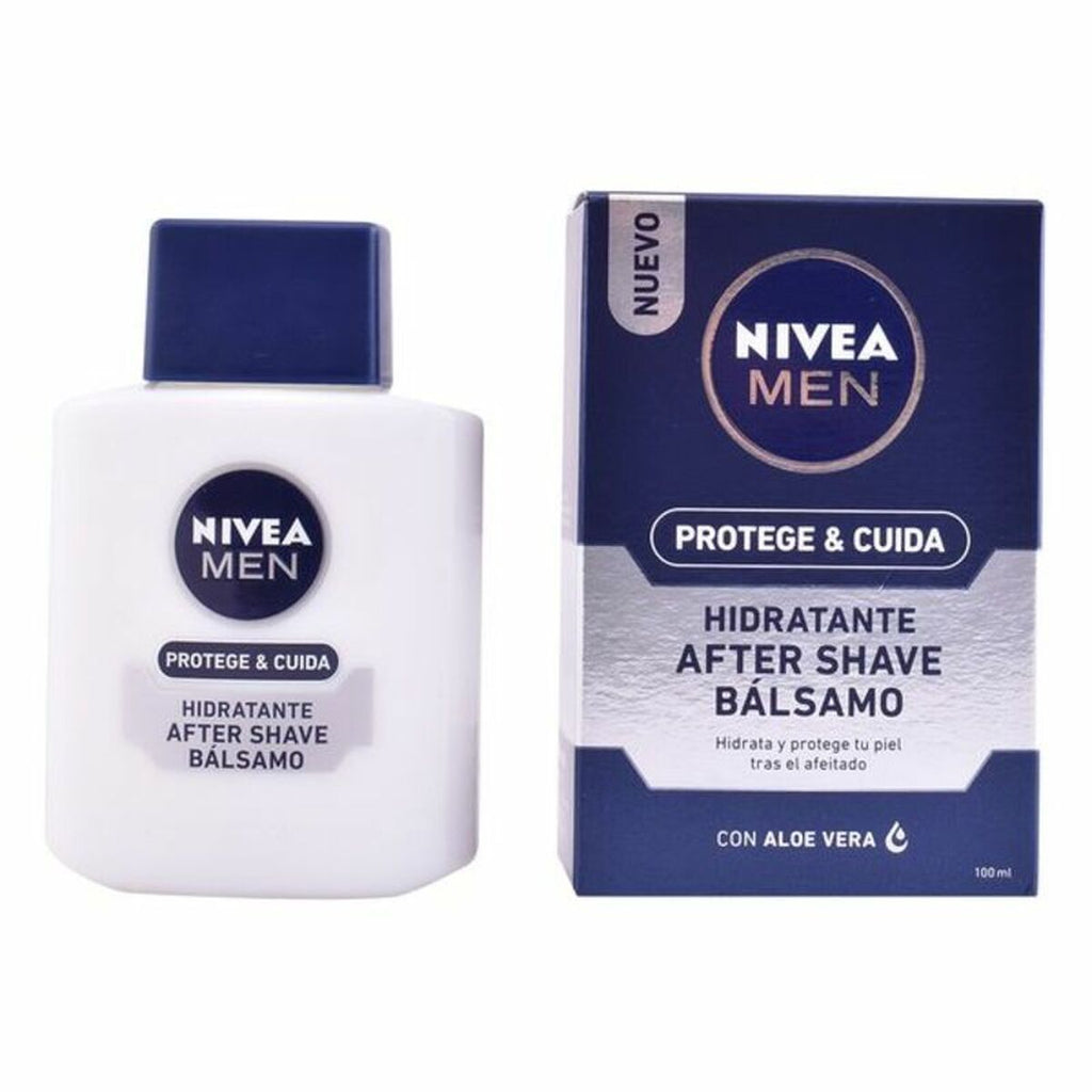 Aftershave-balsam aloe vera nivea men protege cuida (100