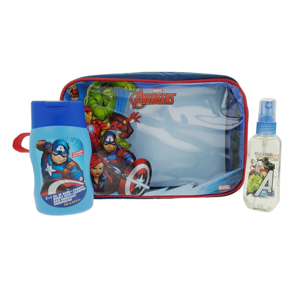 Set mit kinderparfüm lorenay avengers 200 ml - schönheit