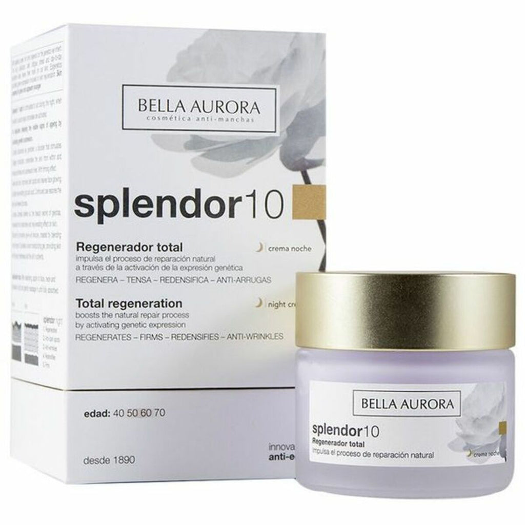 Nachtcreme splendor 10 bella aurora (50 ml) 50 ml