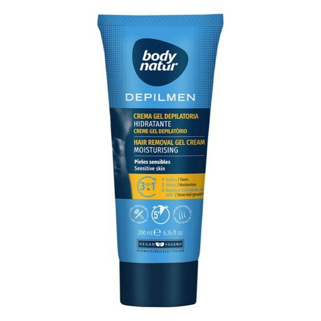 Enthaarungscreme für den körper body natur (200 ml)